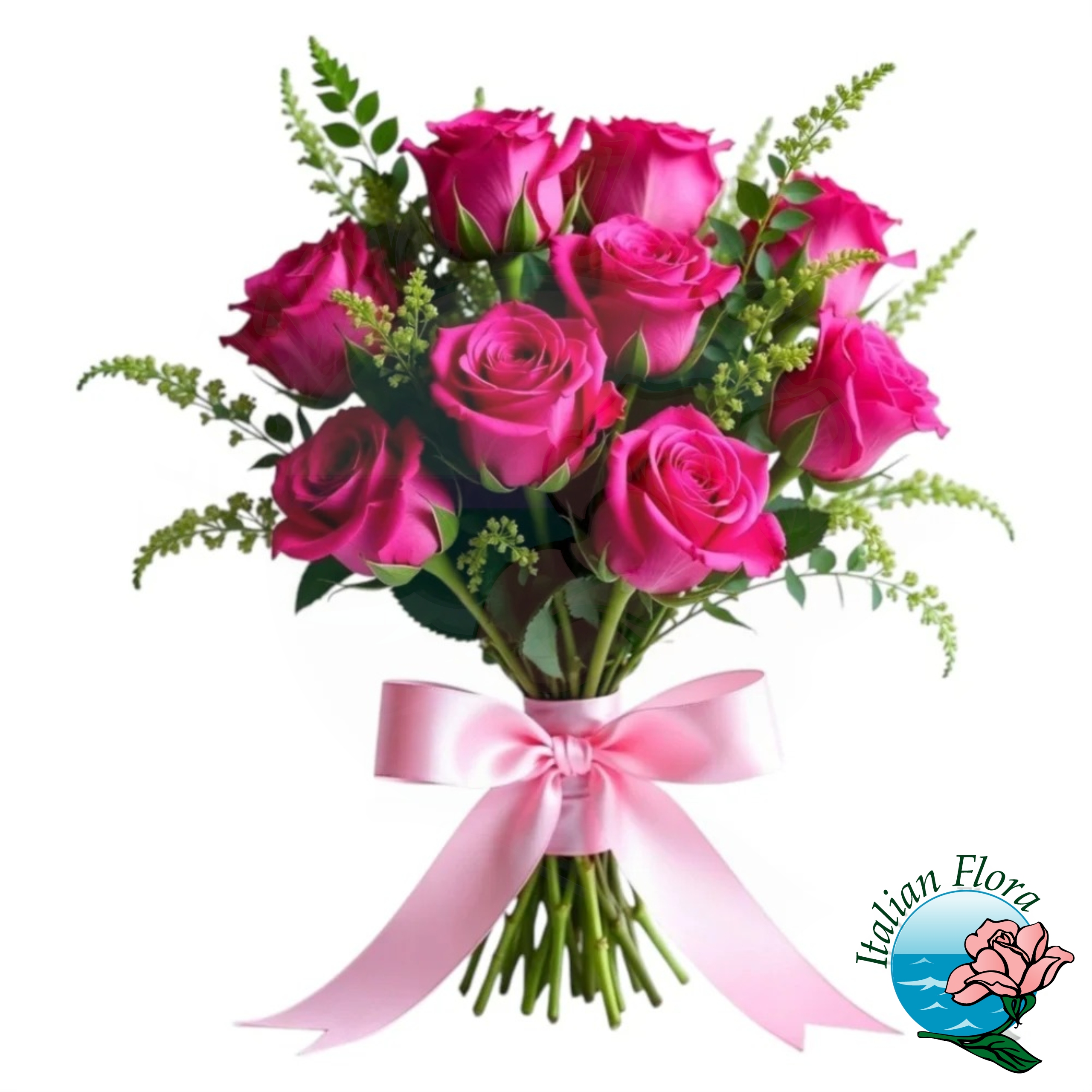 Bouquet di Roselline fucsia